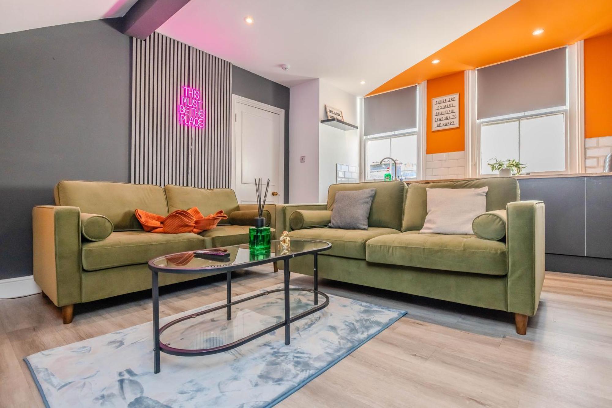 Luxe City Living L 2-Bedroom Flat With Free Parking Brighton ภายนอก รูปภาพ