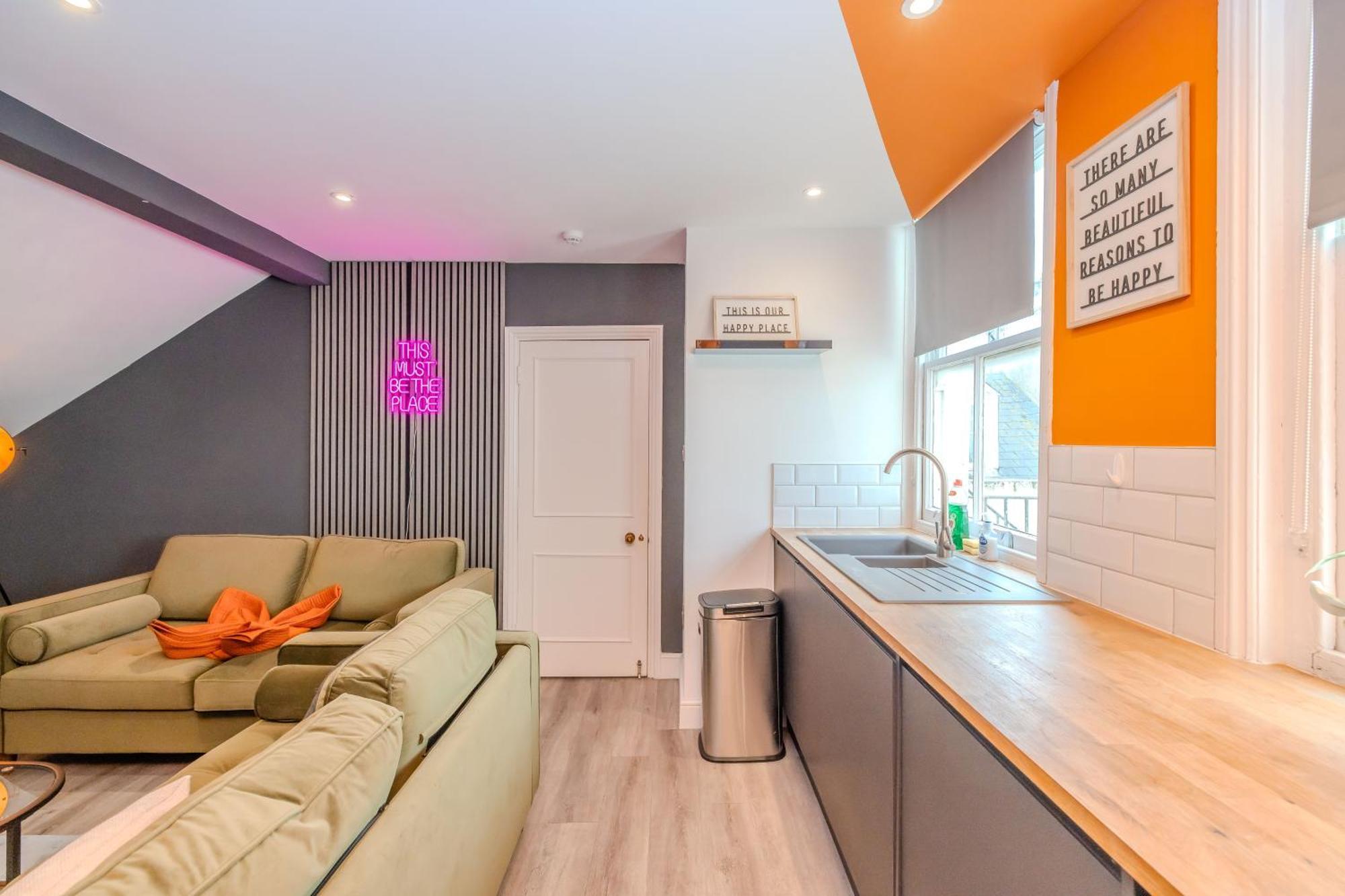 Luxe City Living L 2-Bedroom Flat With Free Parking Brighton ภายนอก รูปภาพ