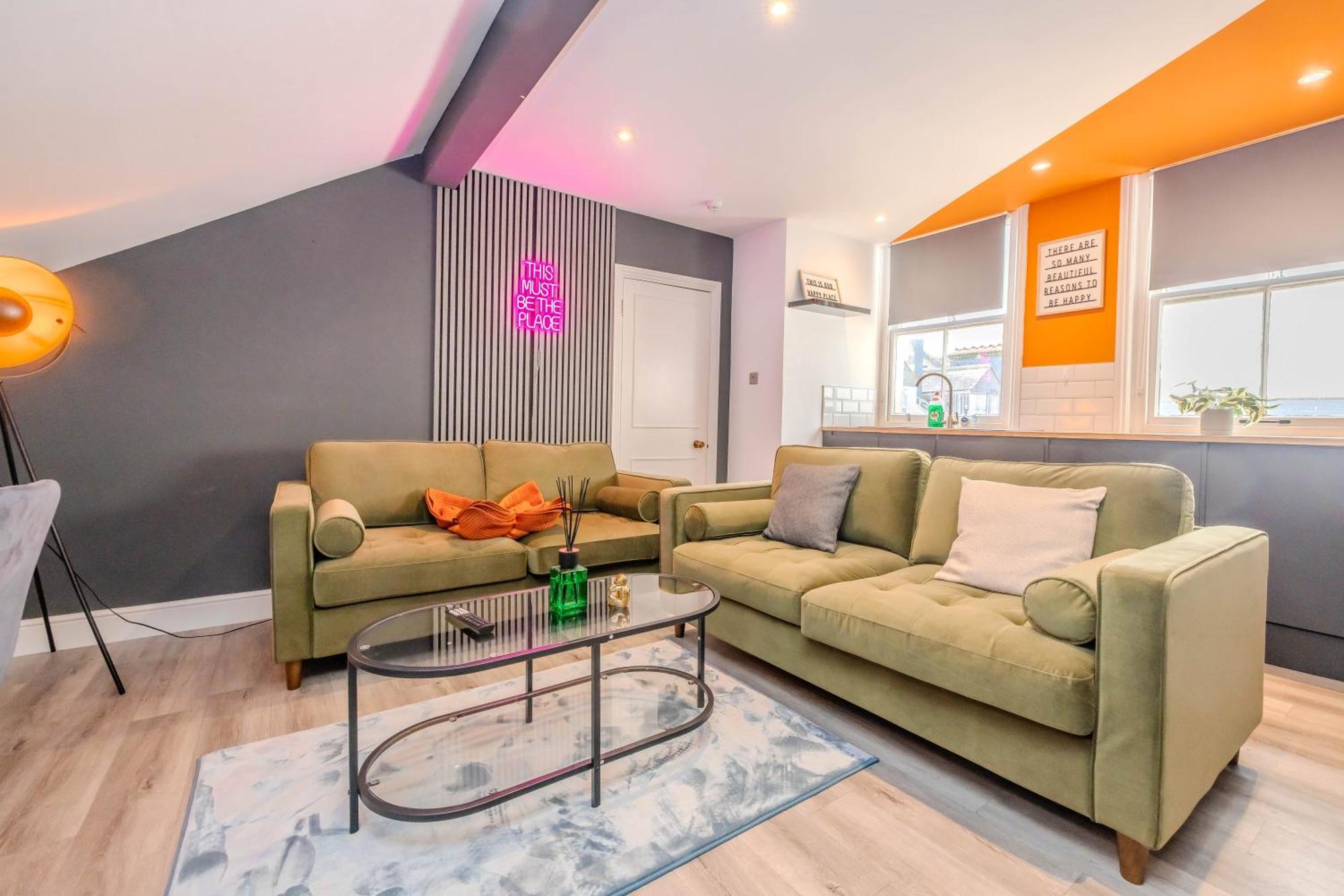 Luxe City Living L 2-Bedroom Flat With Free Parking Brighton ภายนอก รูปภาพ