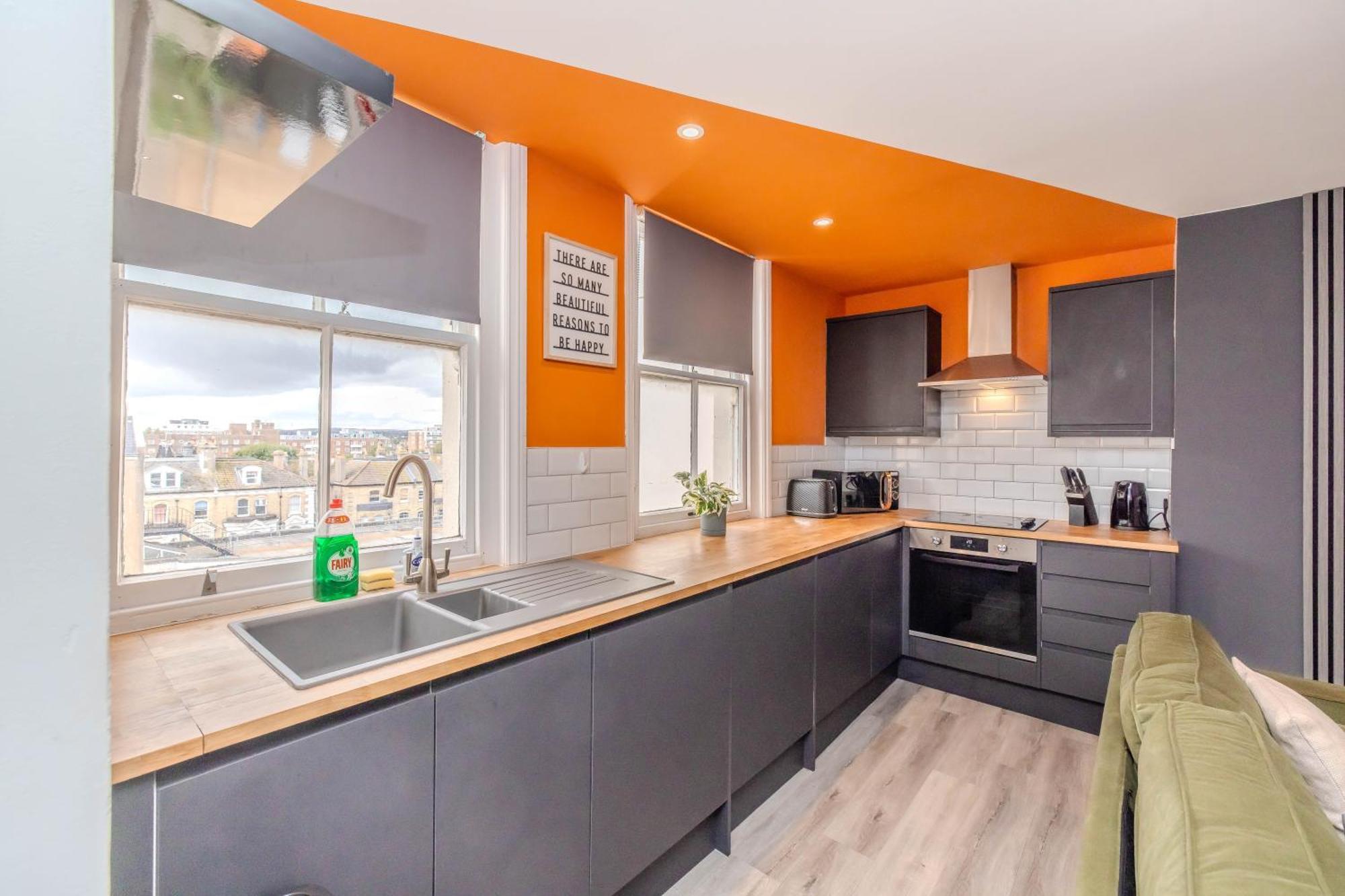 Luxe City Living L 2-Bedroom Flat With Free Parking Brighton ภายนอก รูปภาพ